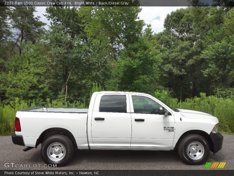 Bright White / Black/Diesel Gray 2022 Ram 1500 Classic Crew Cab 4x4