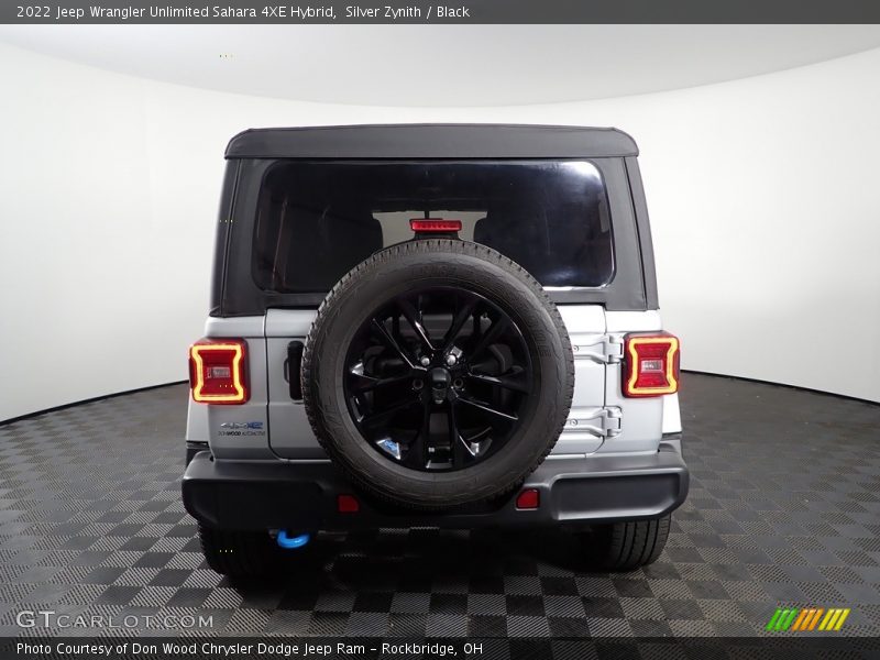 Silver Zynith / Black 2022 Jeep Wrangler Unlimited Sahara 4XE Hybrid