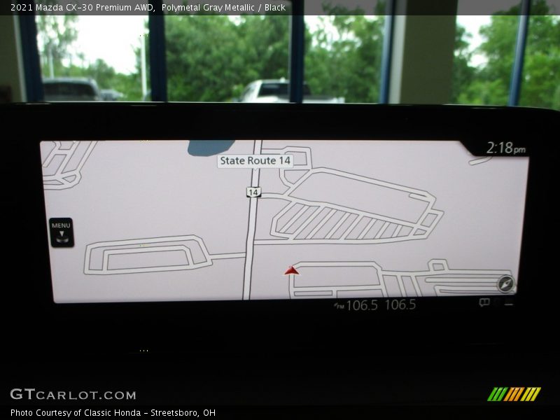 Polymetal Gray Metallic / Black 2021 Mazda CX-30 Premium AWD