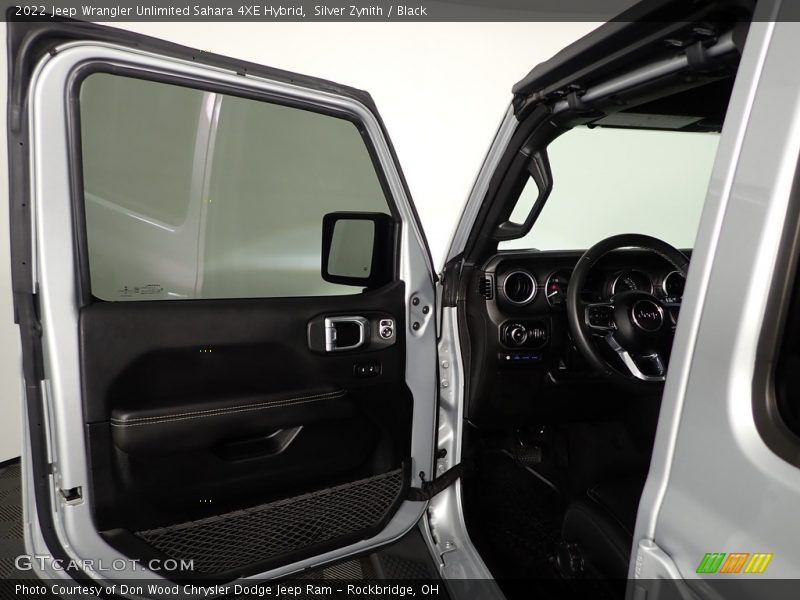 Silver Zynith / Black 2022 Jeep Wrangler Unlimited Sahara 4XE Hybrid