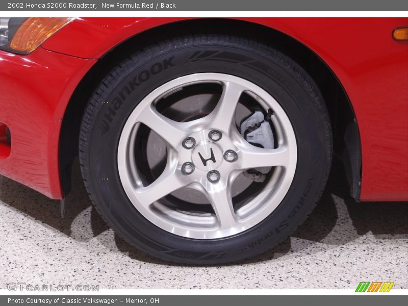 New Formula Red / Black 2002 Honda S2000 Roadster