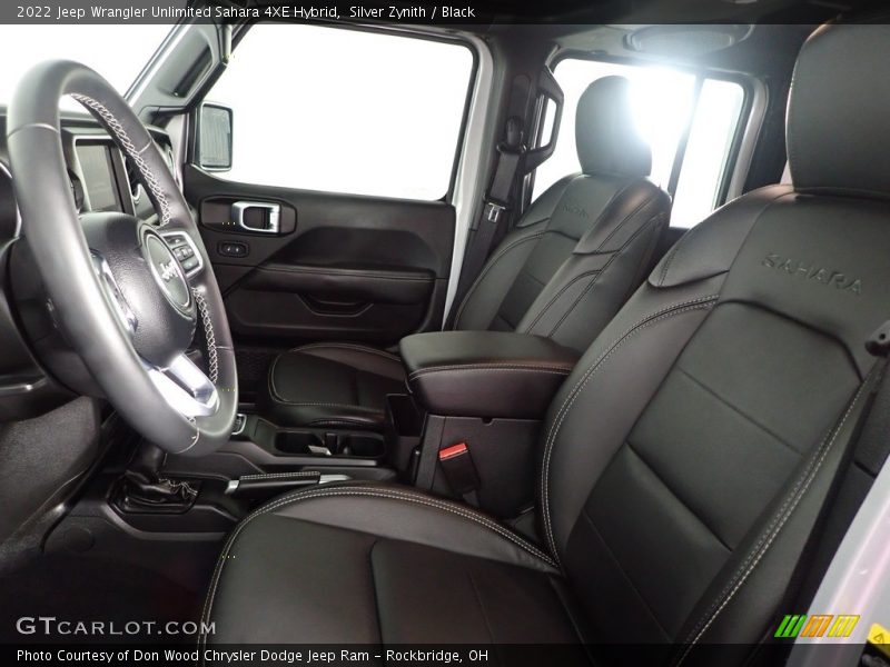 Silver Zynith / Black 2022 Jeep Wrangler Unlimited Sahara 4XE Hybrid