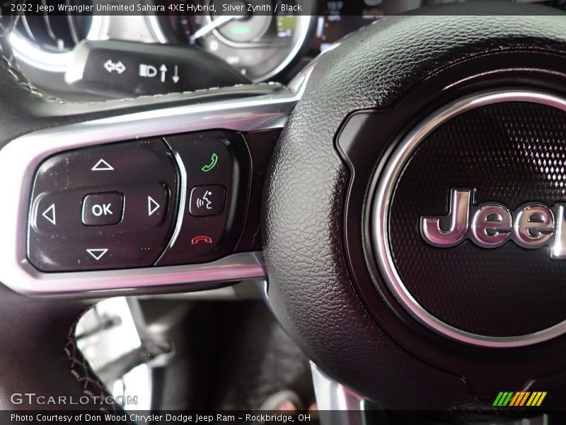 Silver Zynith / Black 2022 Jeep Wrangler Unlimited Sahara 4XE Hybrid