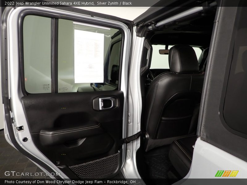 Silver Zynith / Black 2022 Jeep Wrangler Unlimited Sahara 4XE Hybrid