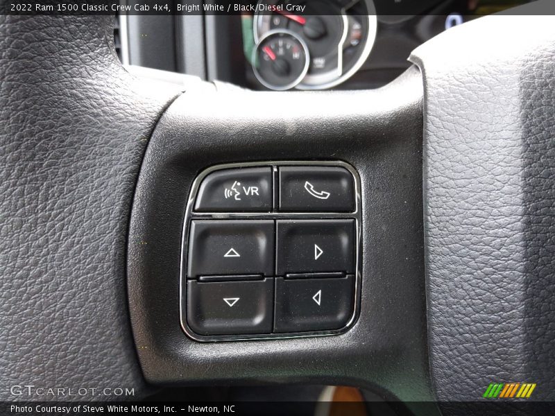 Bright White / Black/Diesel Gray 2022 Ram 1500 Classic Crew Cab 4x4
