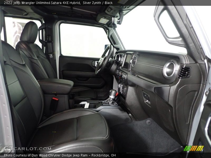Silver Zynith / Black 2022 Jeep Wrangler Unlimited Sahara 4XE Hybrid