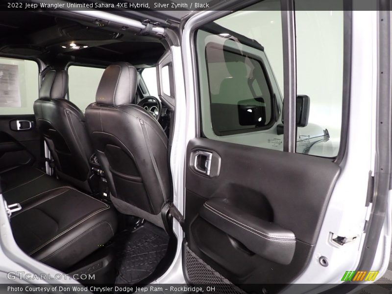 Silver Zynith / Black 2022 Jeep Wrangler Unlimited Sahara 4XE Hybrid