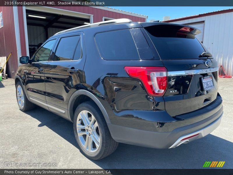 Shadow Black / Ebony Black 2016 Ford Explorer XLT 4WD