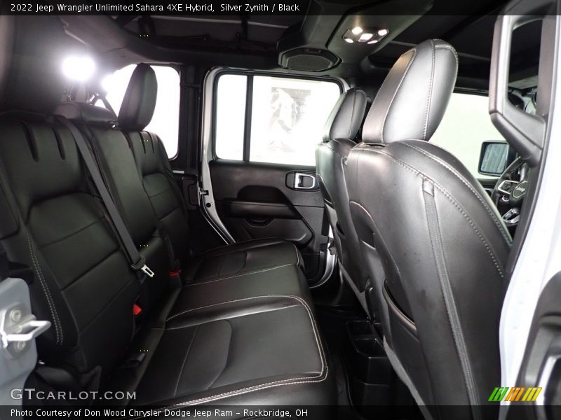 Silver Zynith / Black 2022 Jeep Wrangler Unlimited Sahara 4XE Hybrid