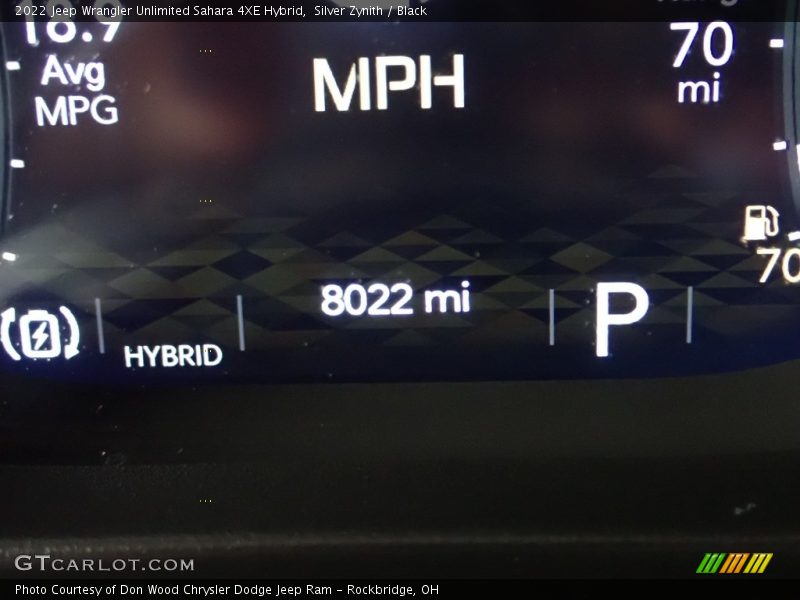 Silver Zynith / Black 2022 Jeep Wrangler Unlimited Sahara 4XE Hybrid
