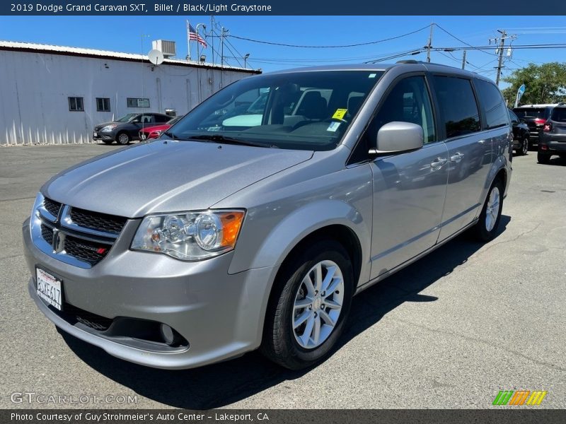 Billet / Black/Light Graystone 2019 Dodge Grand Caravan SXT