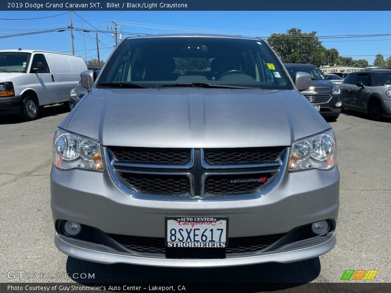Billet / Black/Light Graystone 2019 Dodge Grand Caravan SXT