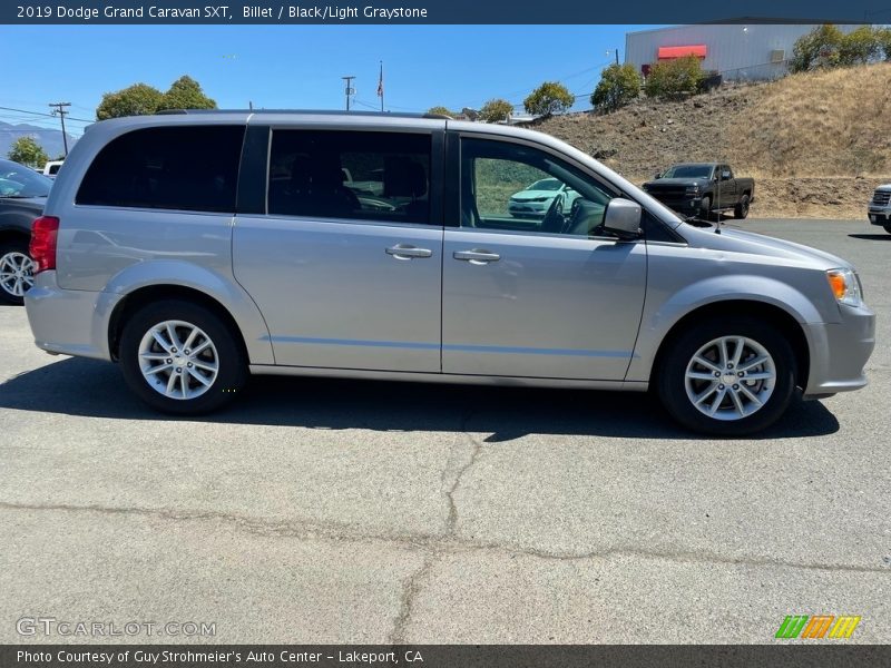 Billet / Black/Light Graystone 2019 Dodge Grand Caravan SXT