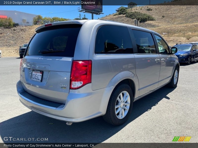 Billet / Black/Light Graystone 2019 Dodge Grand Caravan SXT