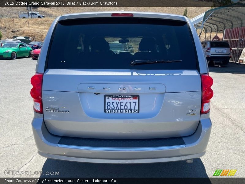 Billet / Black/Light Graystone 2019 Dodge Grand Caravan SXT