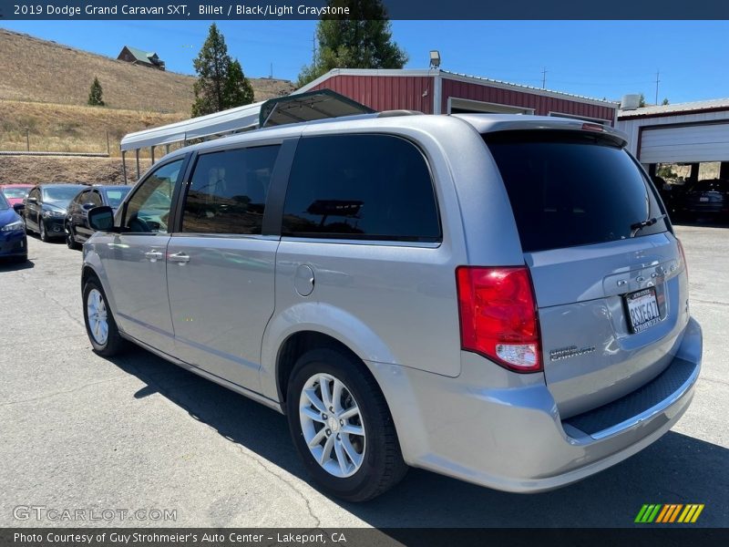 Billet / Black/Light Graystone 2019 Dodge Grand Caravan SXT