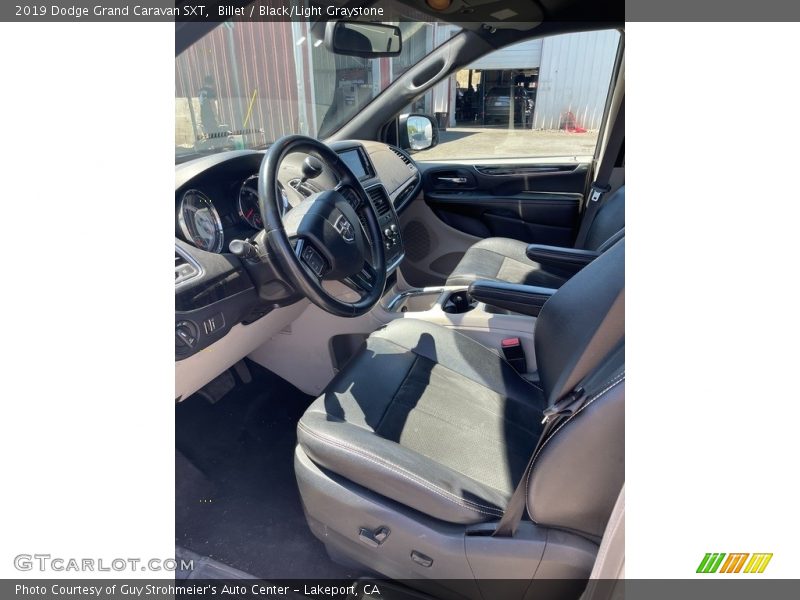 Billet / Black/Light Graystone 2019 Dodge Grand Caravan SXT