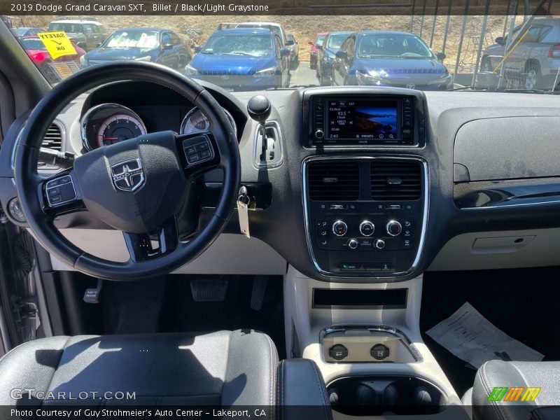 Billet / Black/Light Graystone 2019 Dodge Grand Caravan SXT