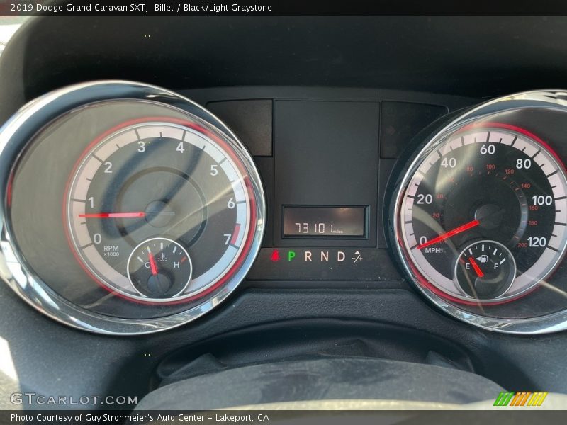 Billet / Black/Light Graystone 2019 Dodge Grand Caravan SXT