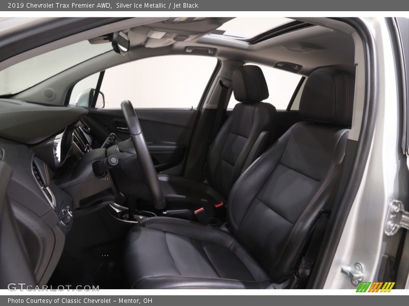 Silver Ice Metallic / Jet Black 2019 Chevrolet Trax Premier AWD