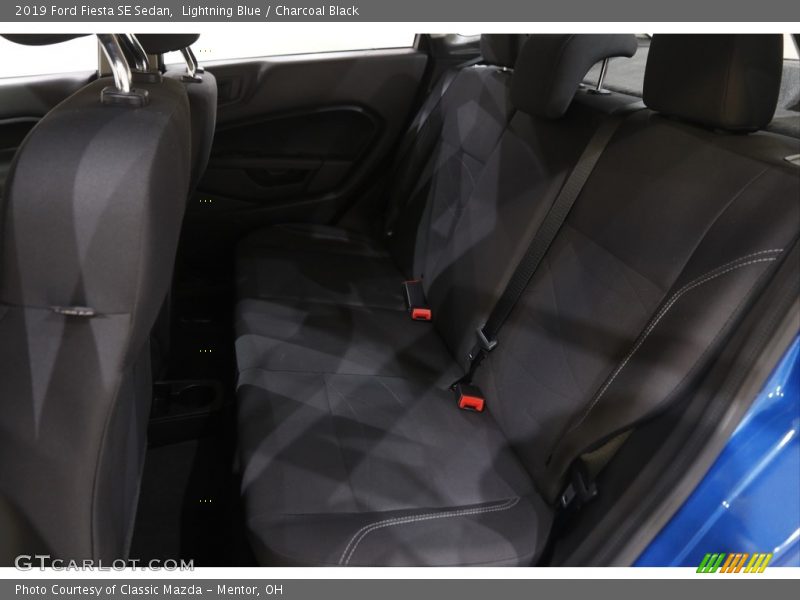 Lightning Blue / Charcoal Black 2019 Ford Fiesta SE Sedan