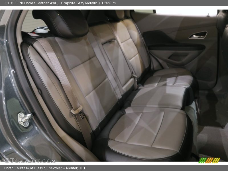Graphite Gray Metallic / Titanium 2016 Buick Encore Leather AWD