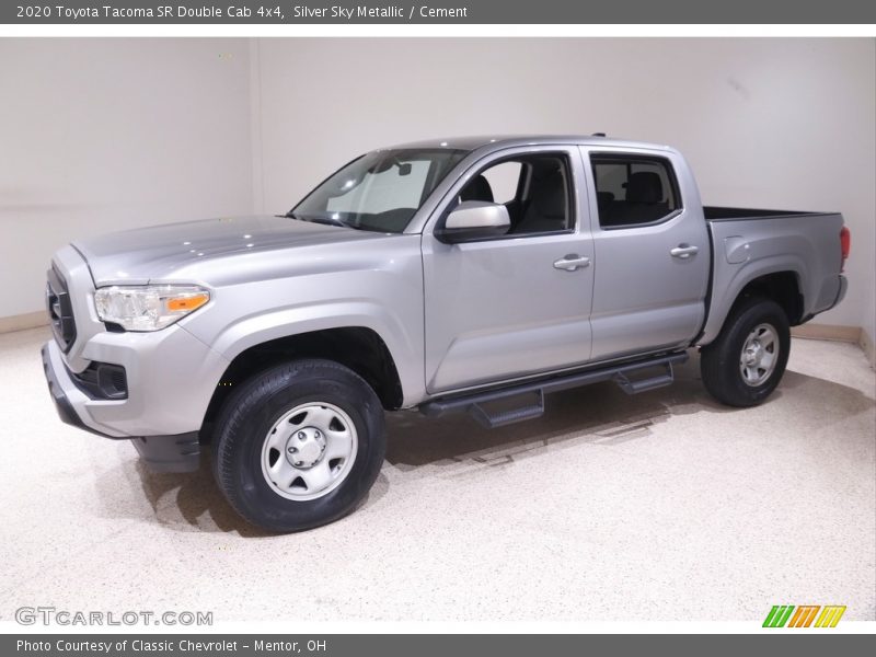 Front 3/4 View of 2020 Tacoma SR Double Cab 4x4