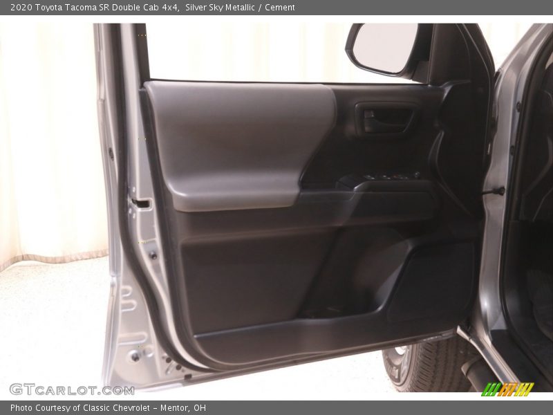 Silver Sky Metallic / Cement 2020 Toyota Tacoma SR Double Cab 4x4
