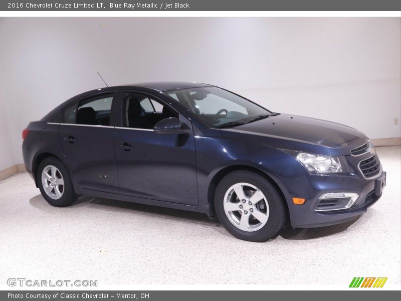 Blue Ray Metallic / Jet Black 2016 Chevrolet Cruze Limited LT