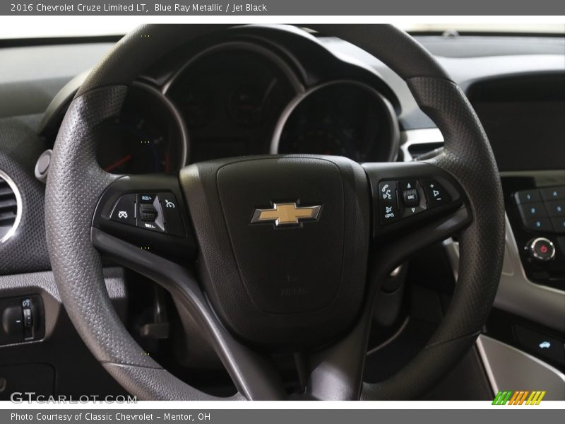 Blue Ray Metallic / Jet Black 2016 Chevrolet Cruze Limited LT