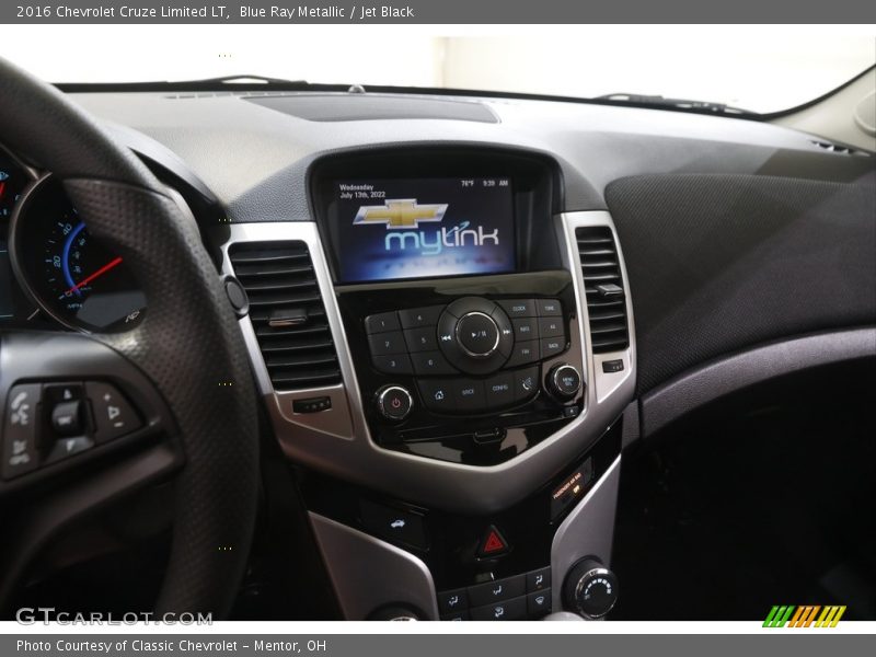 Blue Ray Metallic / Jet Black 2016 Chevrolet Cruze Limited LT