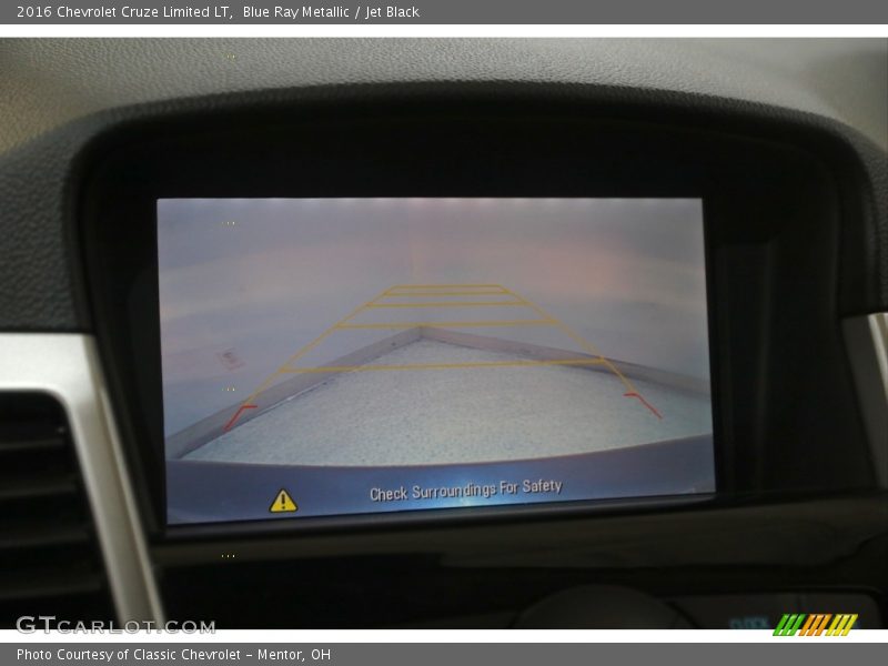 Blue Ray Metallic / Jet Black 2016 Chevrolet Cruze Limited LT