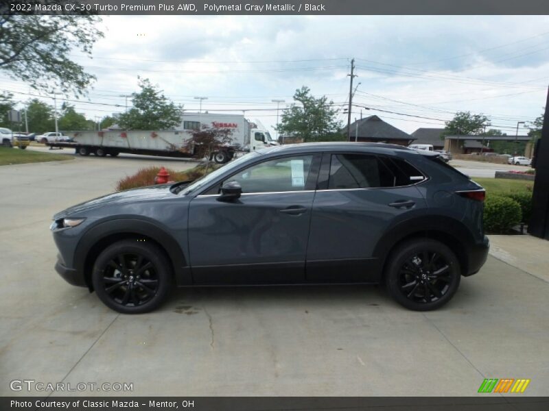 Polymetal Gray Metallic / Black 2022 Mazda CX-30 Turbo Premium Plus AWD