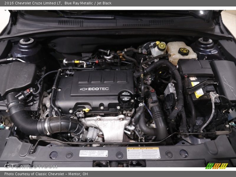 Blue Ray Metallic / Jet Black 2016 Chevrolet Cruze Limited LT