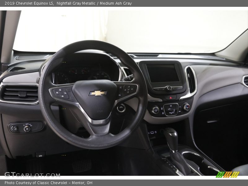 Nightfall Gray Metallic / Medium Ash Gray 2019 Chevrolet Equinox LS