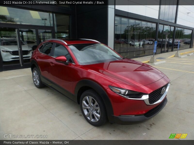 Front 3/4 View of 2022 CX-30 S Preferred AWD