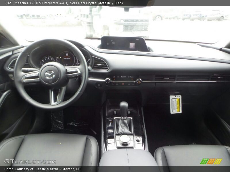 Soul Red Crystal Metallic / Black 2022 Mazda CX-30 S Preferred AWD