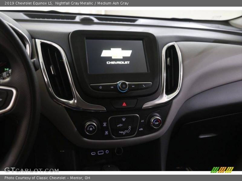 Nightfall Gray Metallic / Medium Ash Gray 2019 Chevrolet Equinox LS