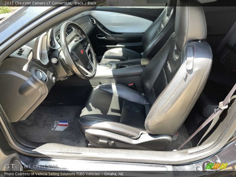 Black / Black 2012 Chevrolet Camaro LT Convertible