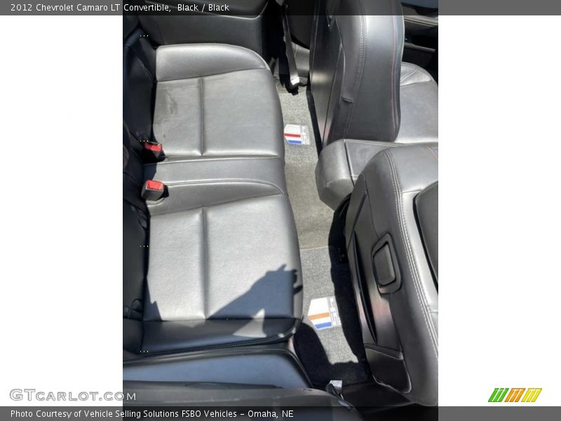 Black / Black 2012 Chevrolet Camaro LT Convertible