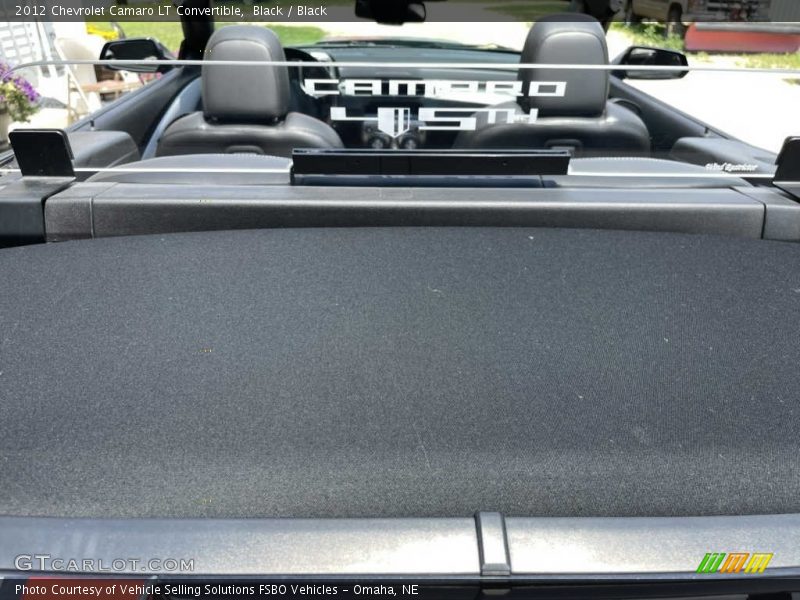 Black / Black 2012 Chevrolet Camaro LT Convertible