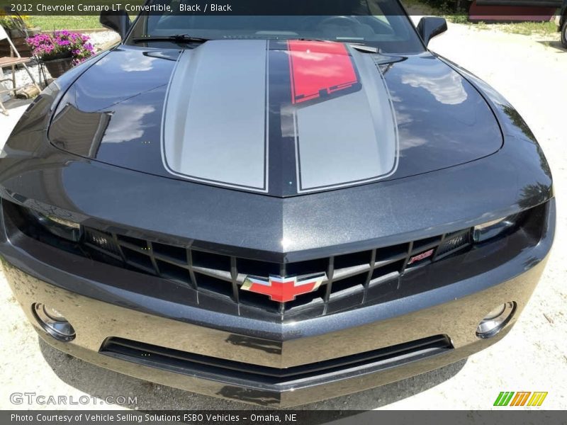 Black / Black 2012 Chevrolet Camaro LT Convertible