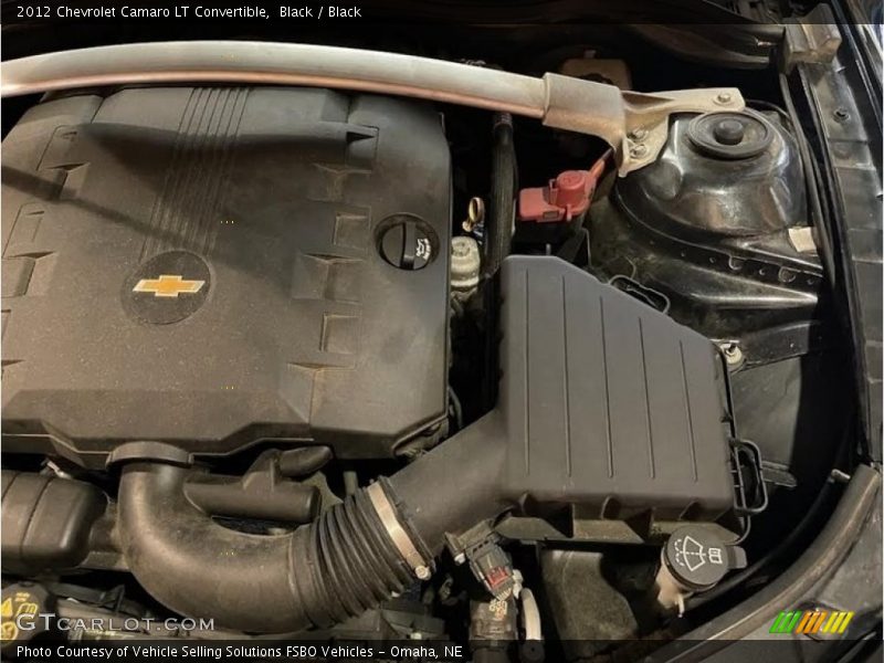 Black / Black 2012 Chevrolet Camaro LT Convertible