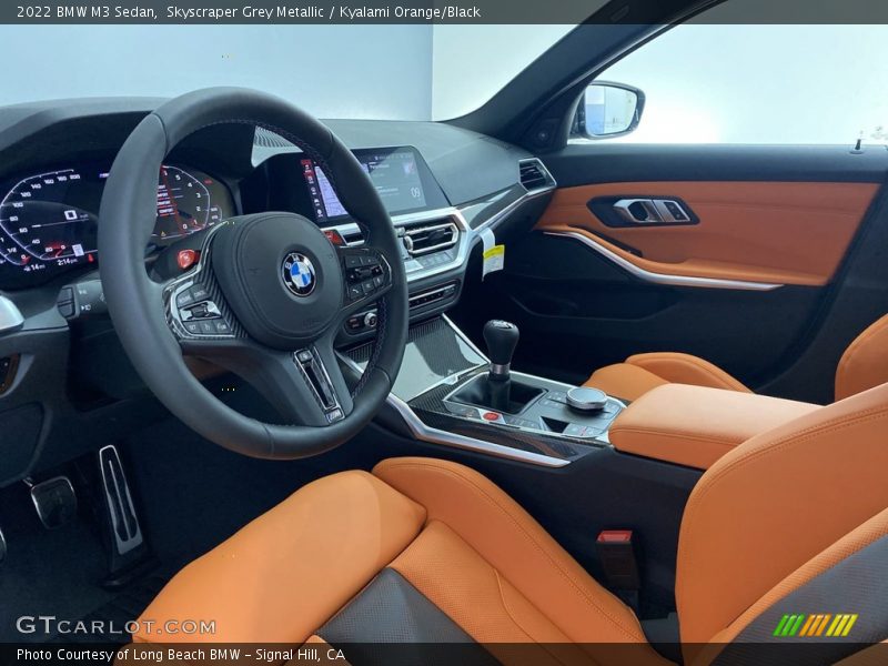 Front Seat of 2022 M3 Sedan