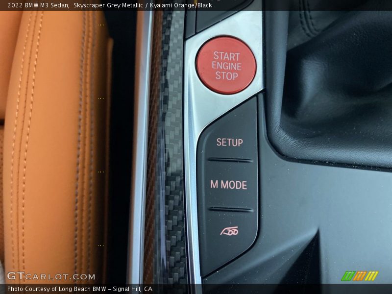 Controls of 2022 M3 Sedan