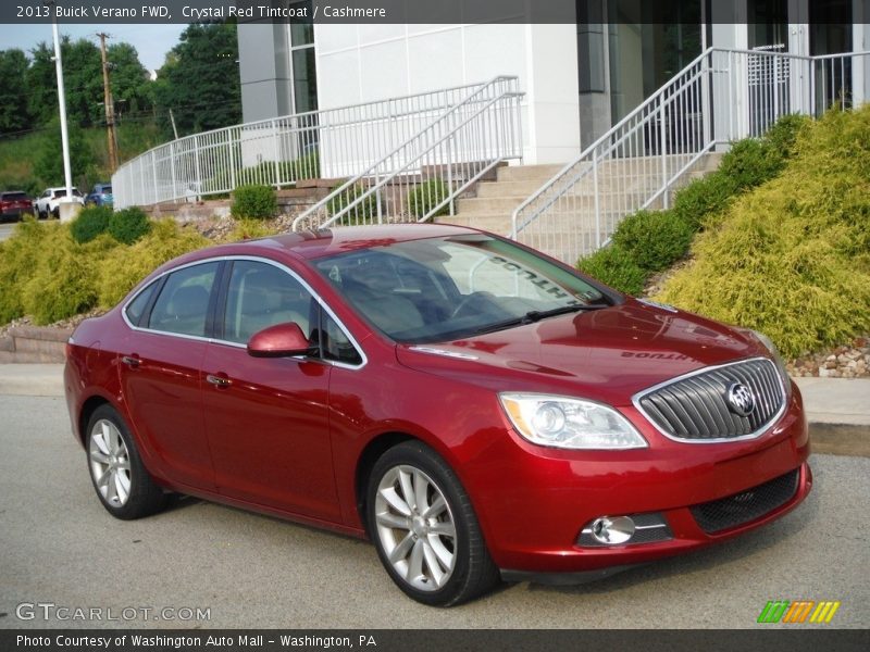Crystal Red Tintcoat / Cashmere 2013 Buick Verano FWD