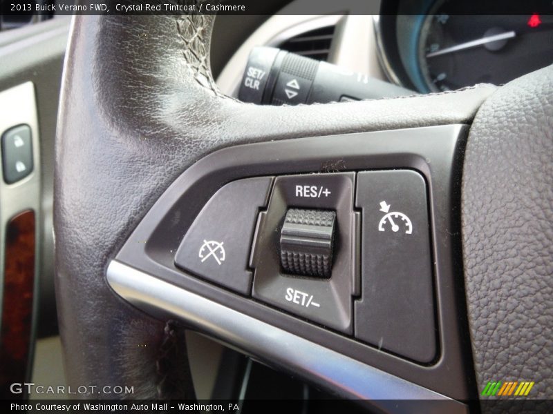 Crystal Red Tintcoat / Cashmere 2013 Buick Verano FWD