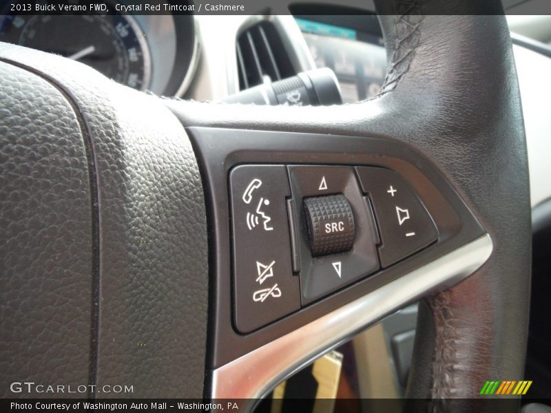 Crystal Red Tintcoat / Cashmere 2013 Buick Verano FWD