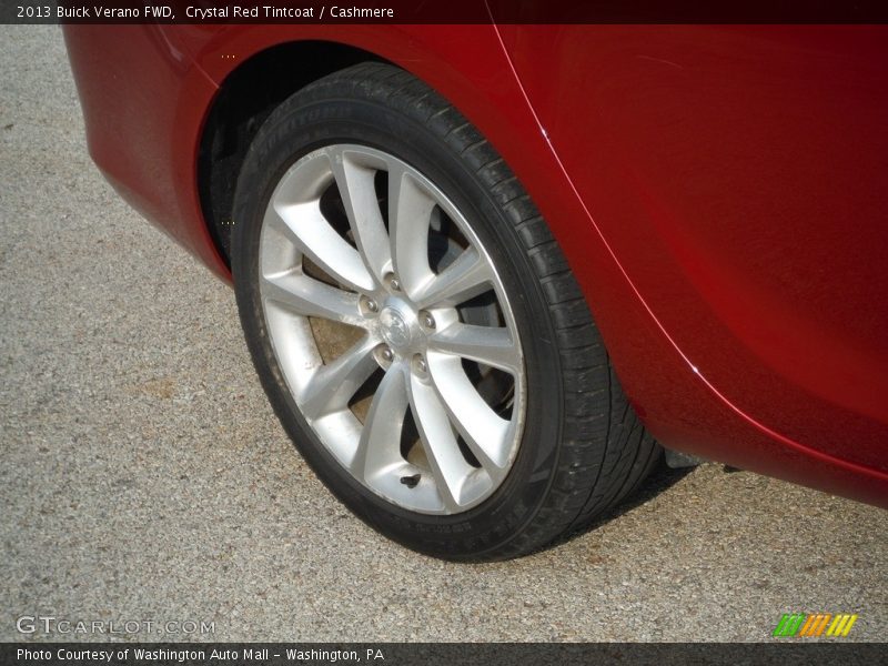 Crystal Red Tintcoat / Cashmere 2013 Buick Verano FWD