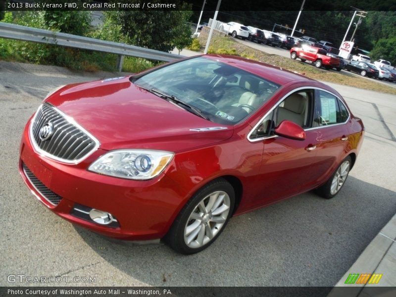 Crystal Red Tintcoat / Cashmere 2013 Buick Verano FWD